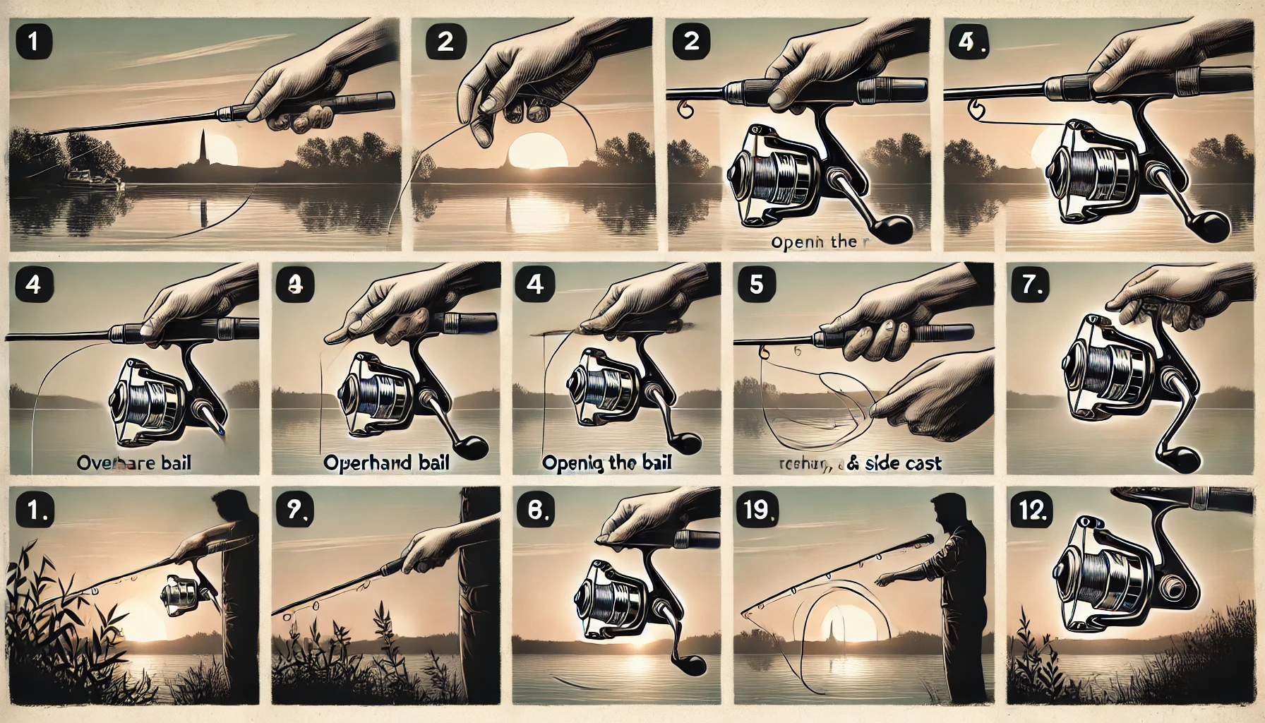 How to Cast a Spinning Reel & Rod - A Beginners Guide